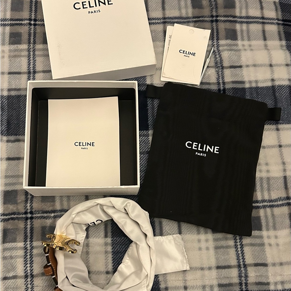 Celine Leather Belt